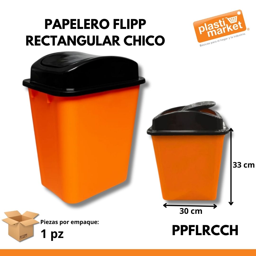PAPELERO FLIPP RECTANGULAR CHICO