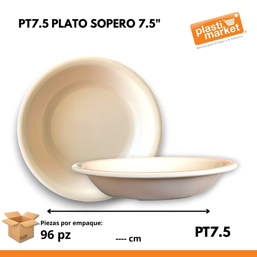 PT7.5 PLATO SOPERO 7.5"