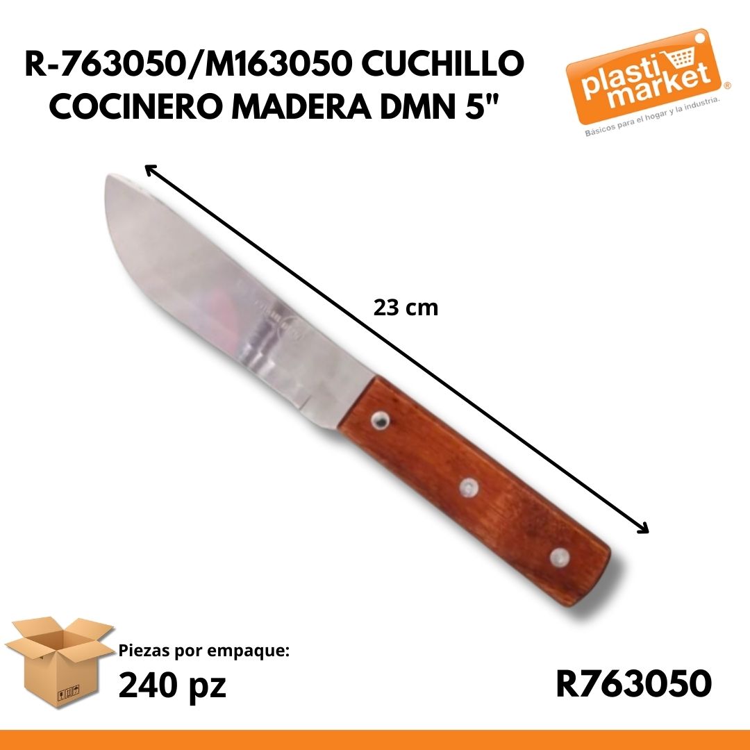 R-763050 CUCHILLO COCINERO MADERA DMN 5"