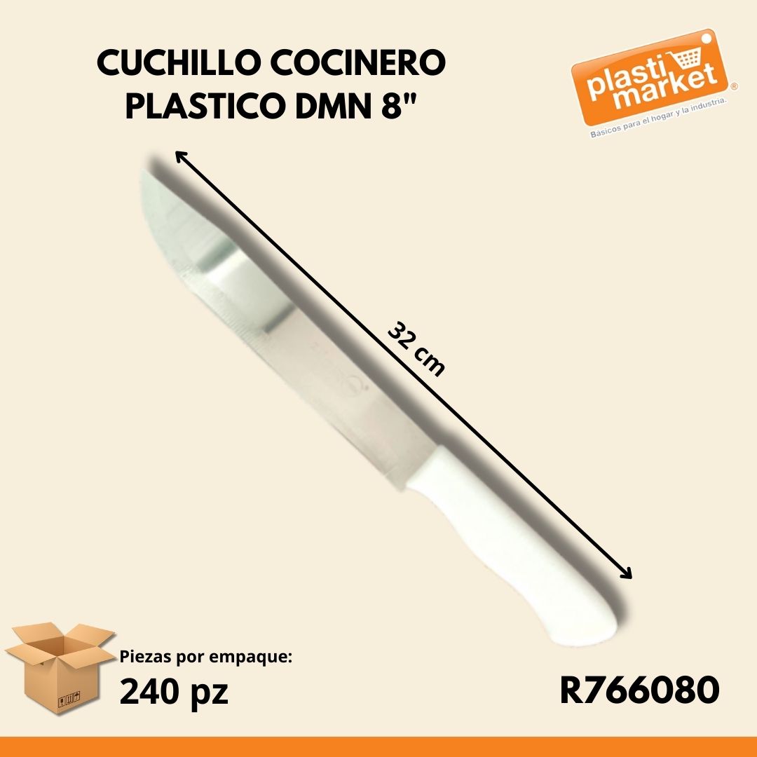 R-766080 CUCHILLO COCINERO PLASTICO DMN 8"