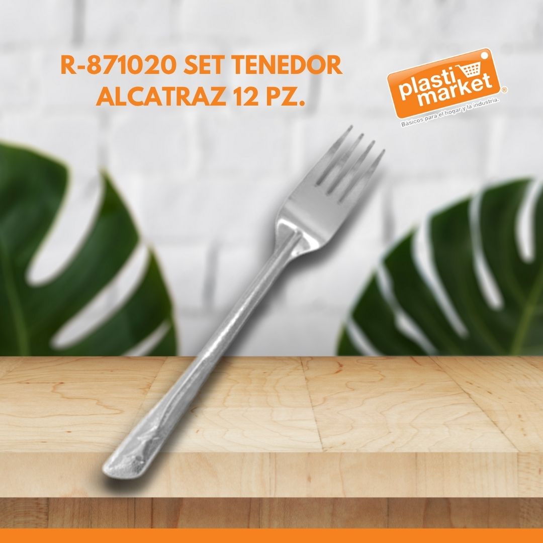 R-871020 SET TENEDOR ALCATRAZ 12 PZ.