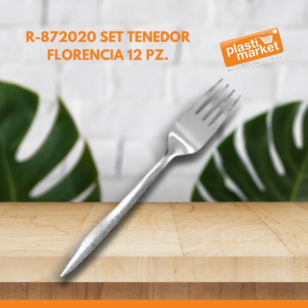 R-872020 SET TENEDOR FLORENCIA 12 PZ.