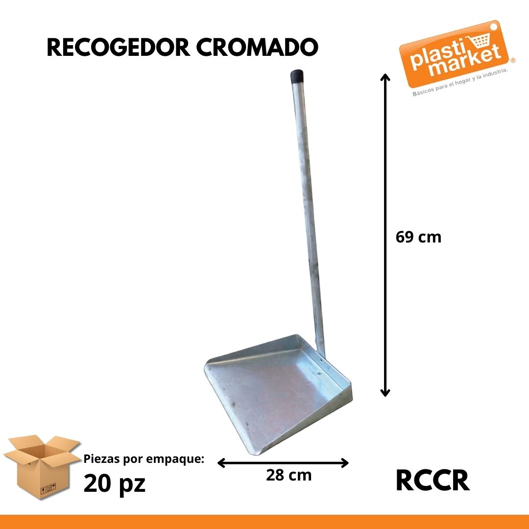 RECOGEDOR CROMADO