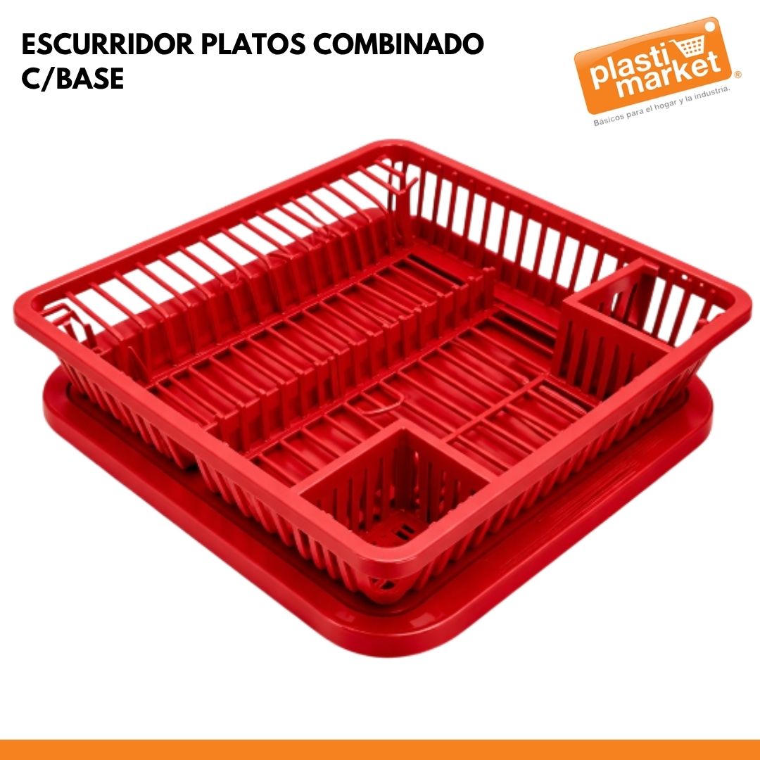 ESCURRIDOR PLATOS COMBINADO C/BASE