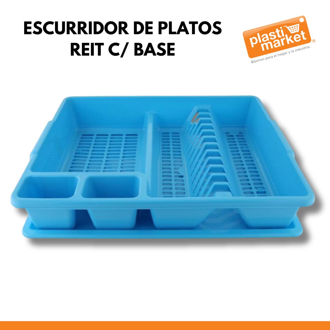 ESCURRIDOR DE PLATOS REIT C/BASE