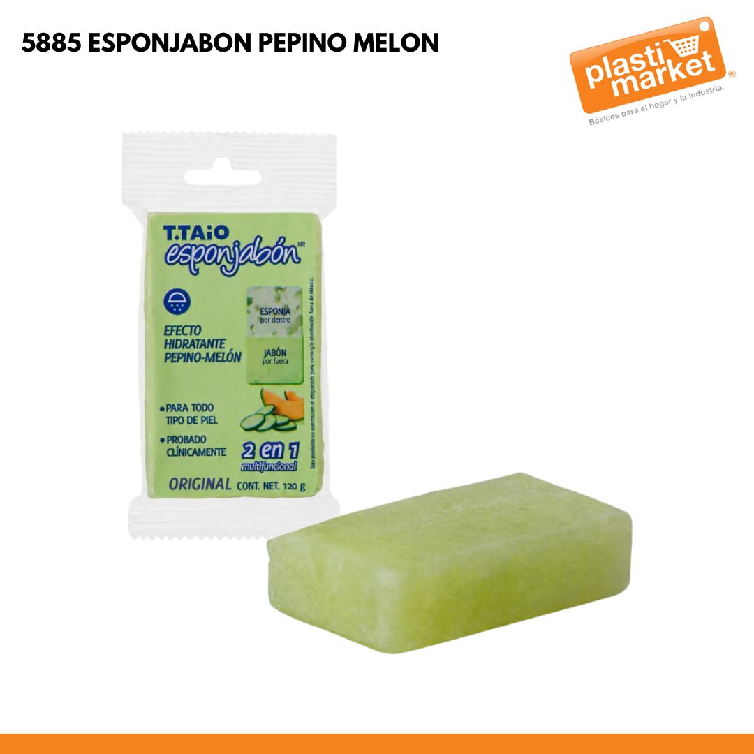 5885 ESPONJABON PEPINO MELON
