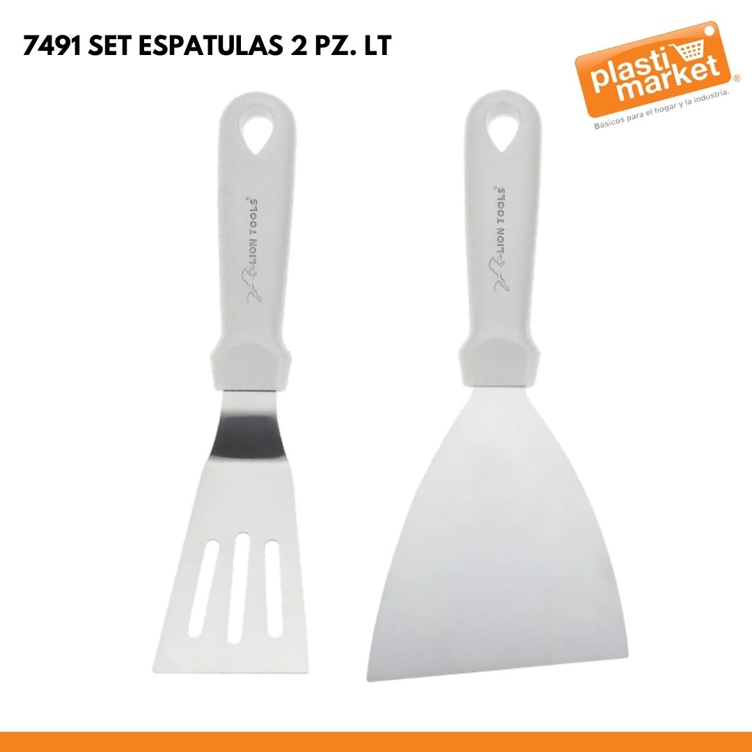 7491 SET ESPATULAS 2 PZ. LT