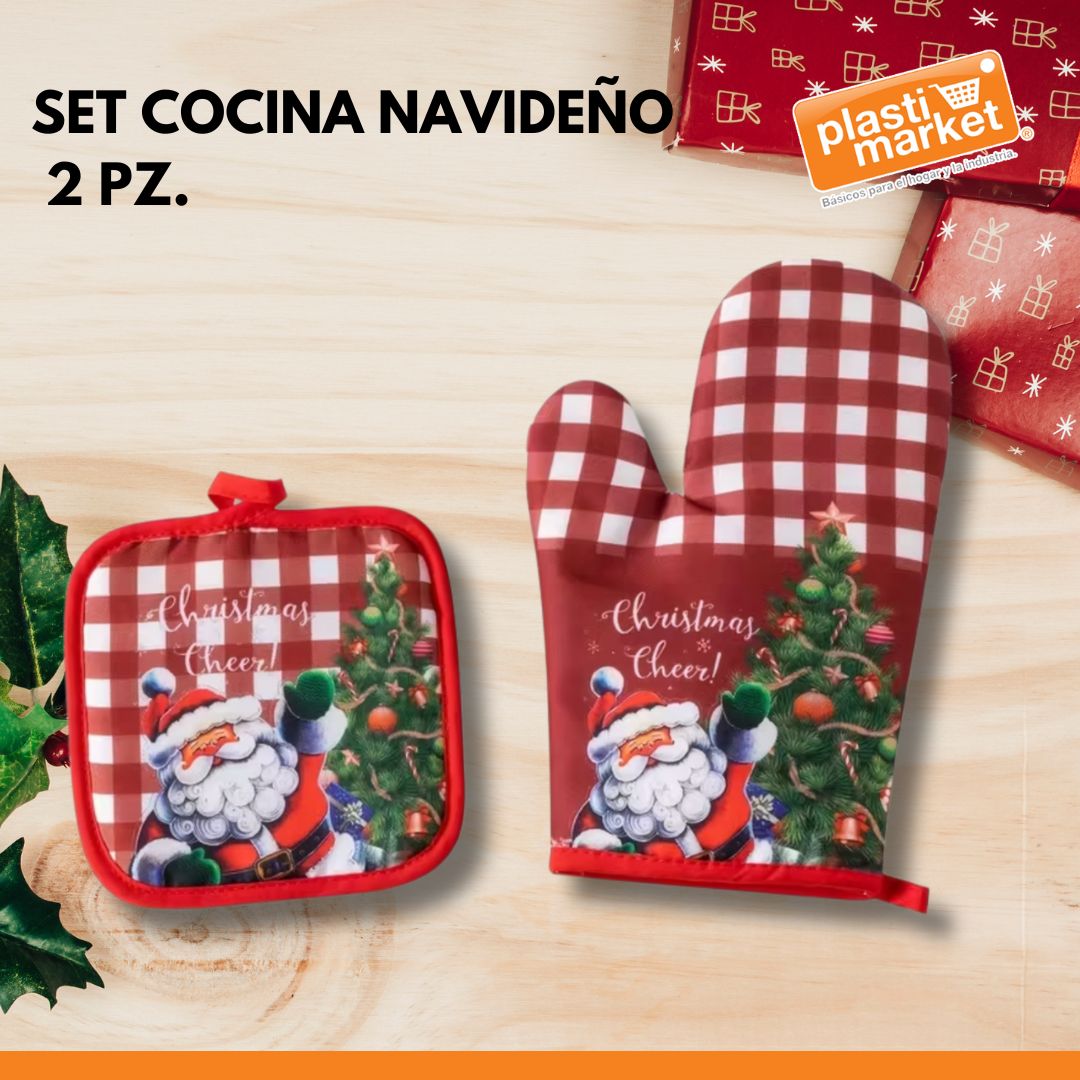 9688 SET  COCINA NAVIDEÑO 2 PZ.