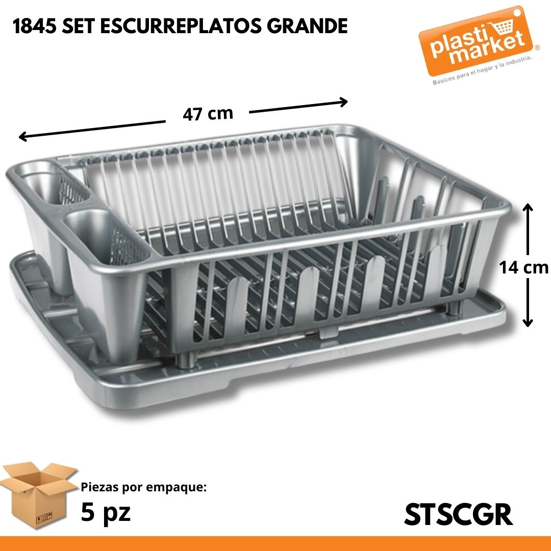 1845 SET ESCURREPLATOS GRANDE