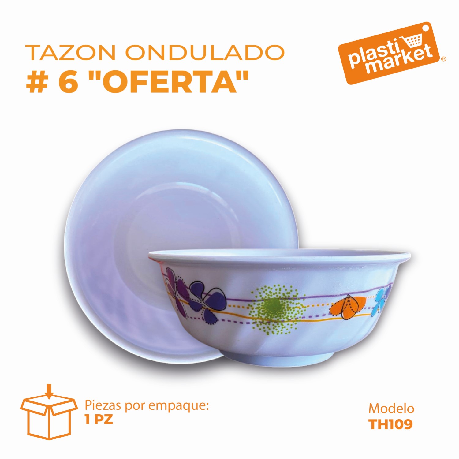TH-109 TAZON ONDULADO # 6 "OFERTA"