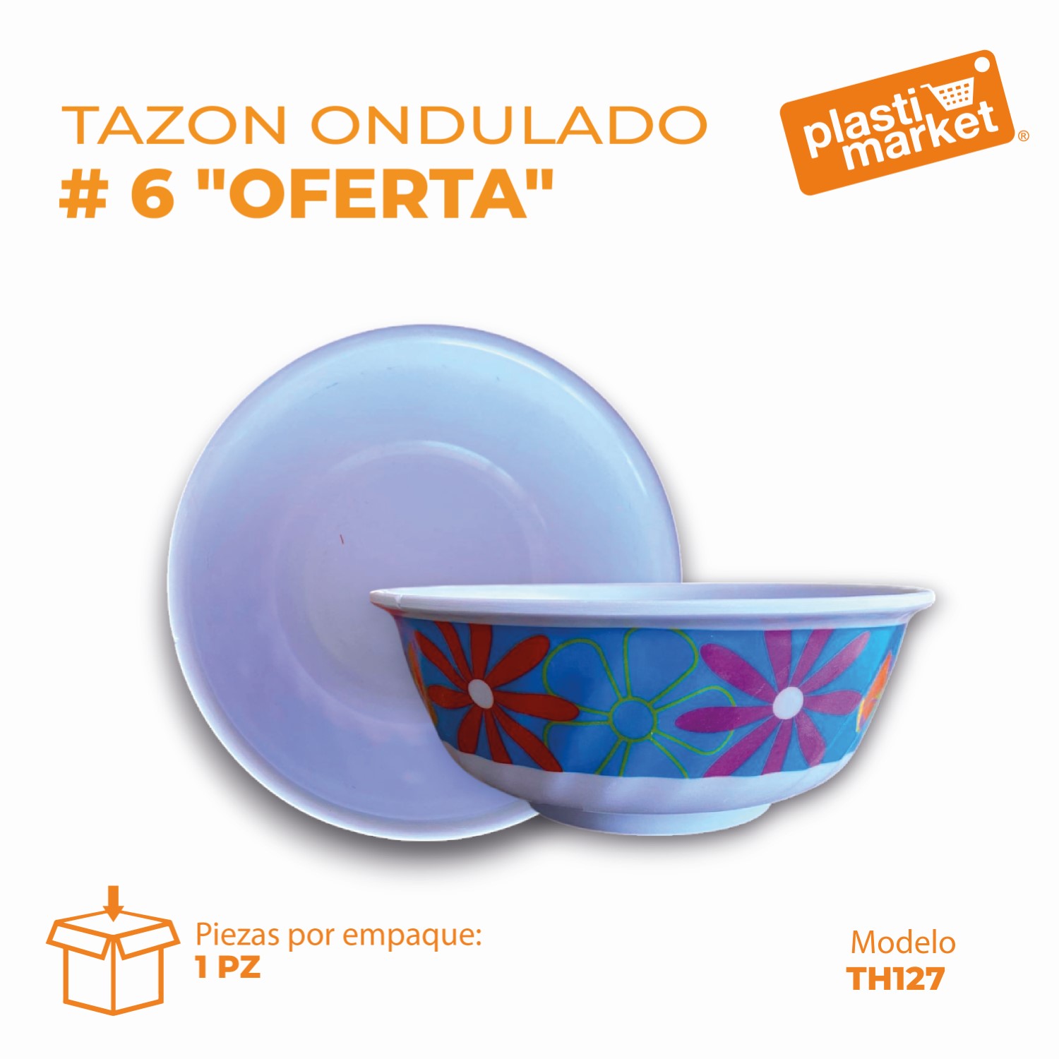 TH-127 TAZON ONDULADO # 6 "OFERTA"