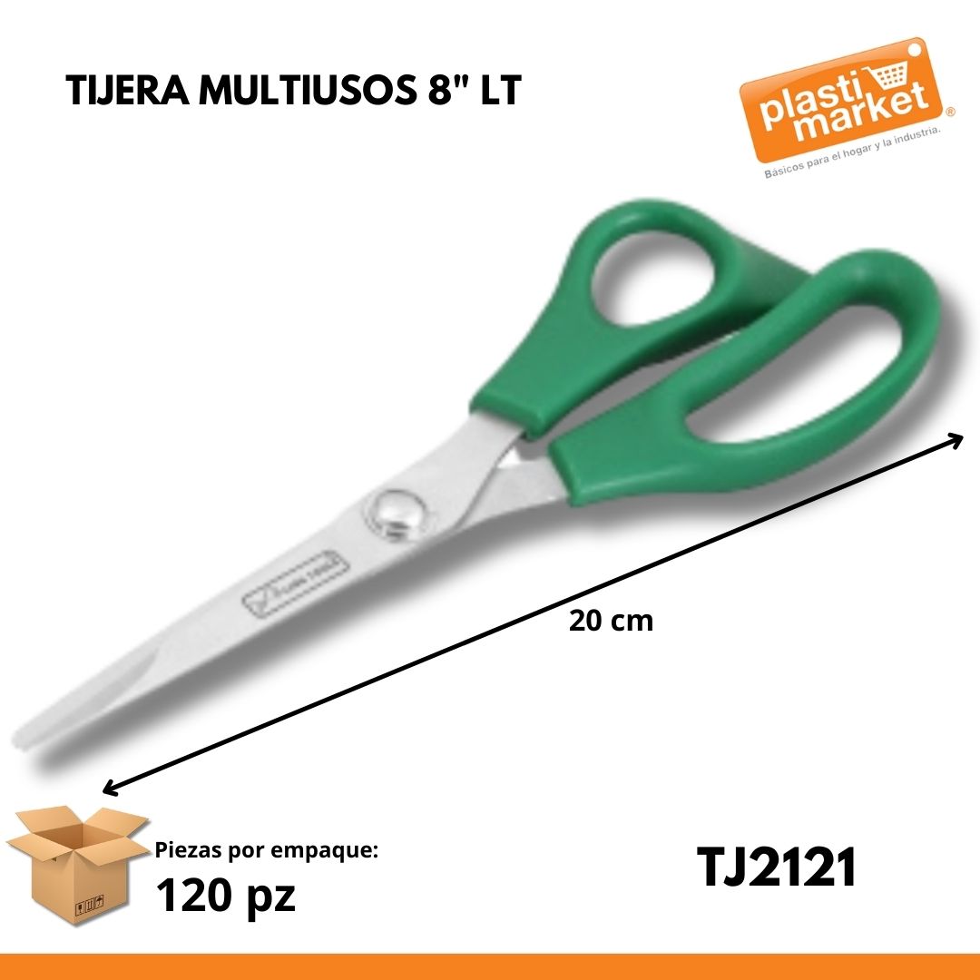 2121 TIJERA MULTIUSOS 8" LT