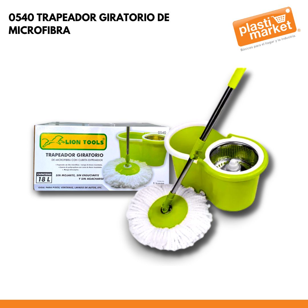 0540 TRAPEADOR GIRATORIO DE MICROFIBRA