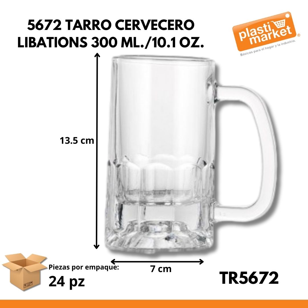 5672 TARRO CERVECERO  LIBATIONS 300 ML./10.1 OZ.