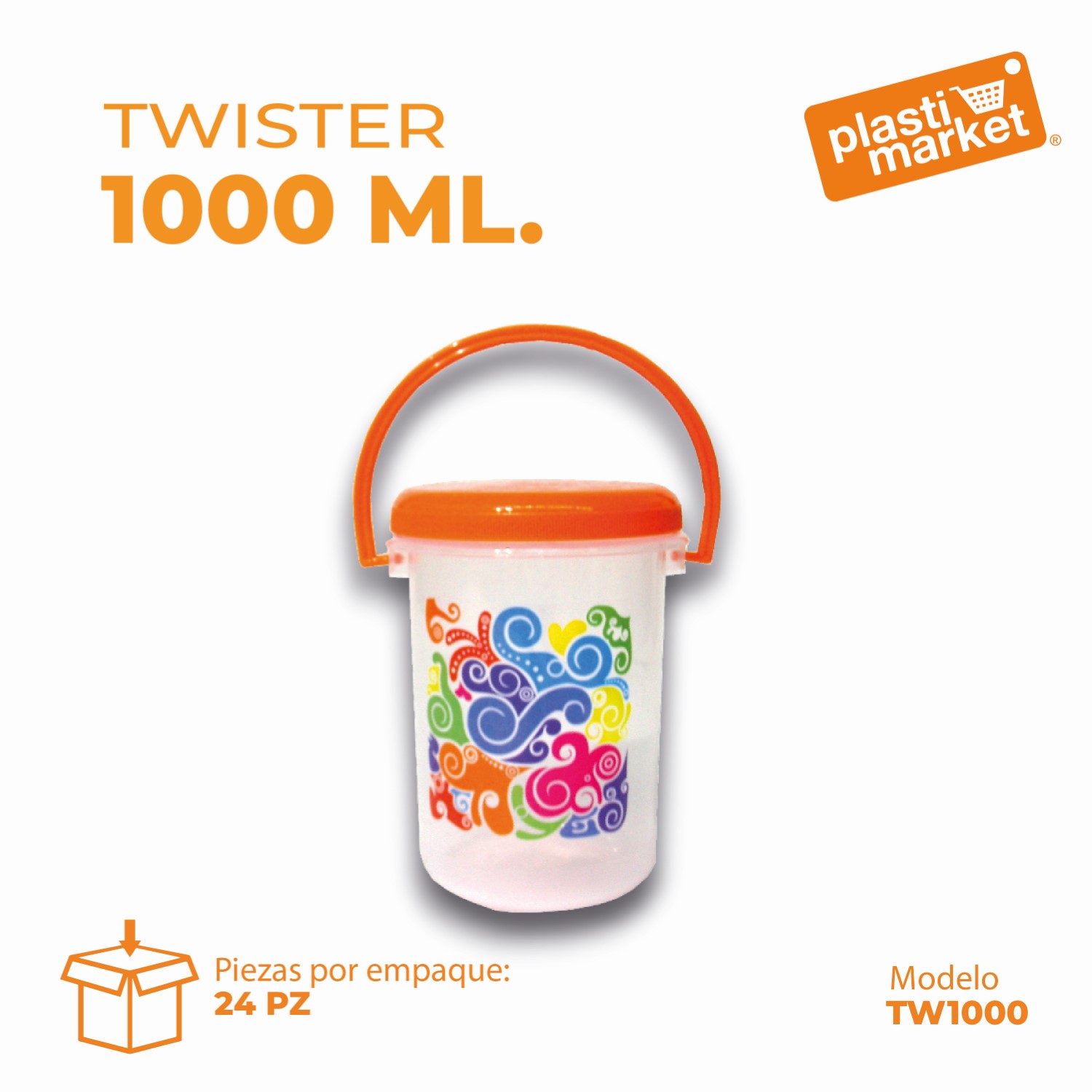 TWISTER 1000 ML.