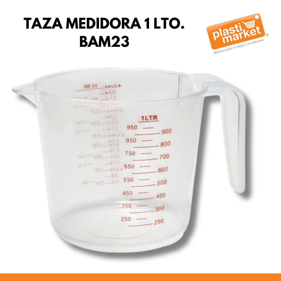 TAZA MEDIDORA 1 LTO. BAM23