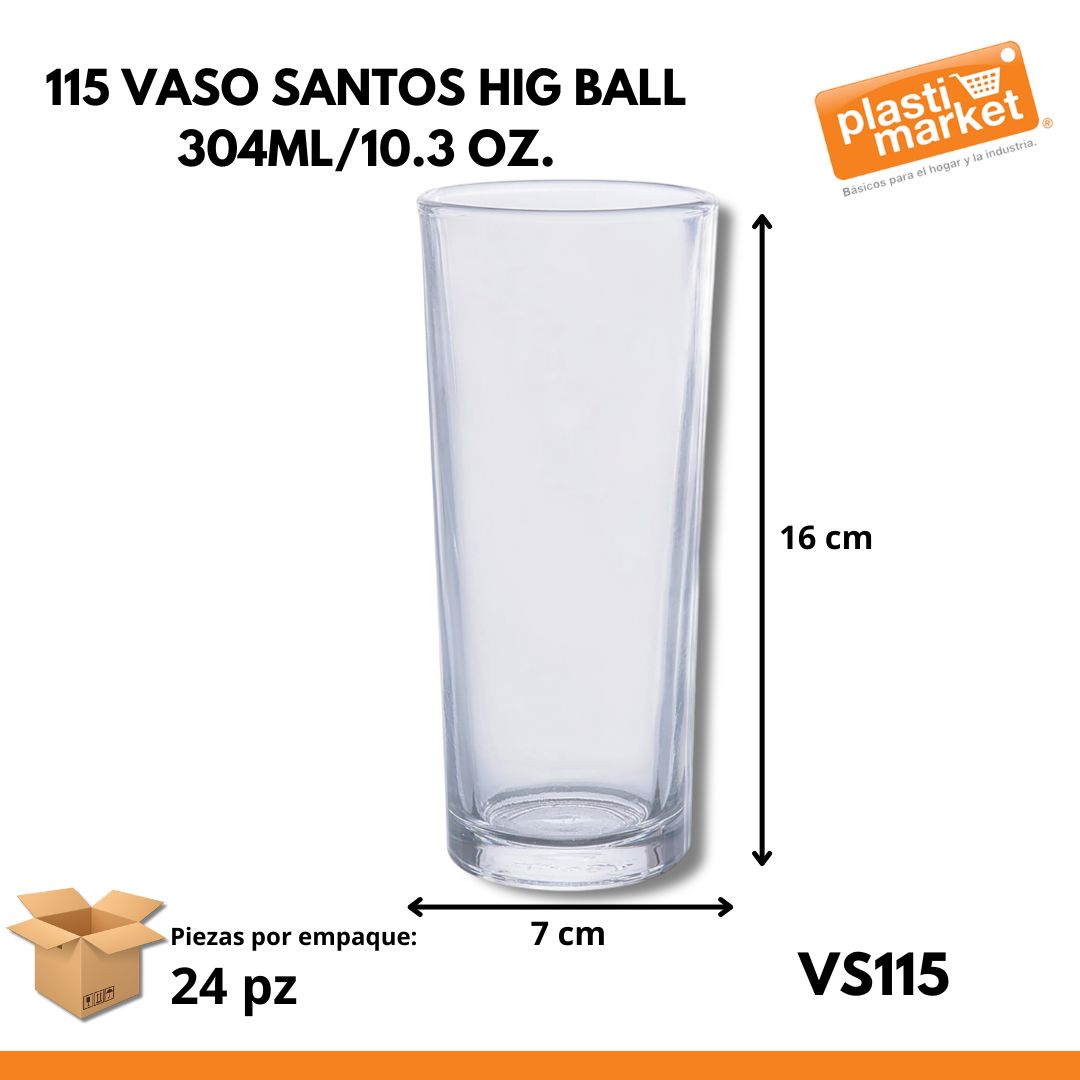 115 VASO SANTOS HIG BALL