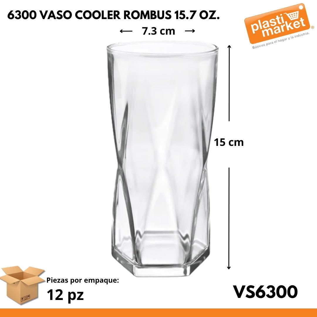 6300 VASO COOLER ROMBUS 15.7 OZ.