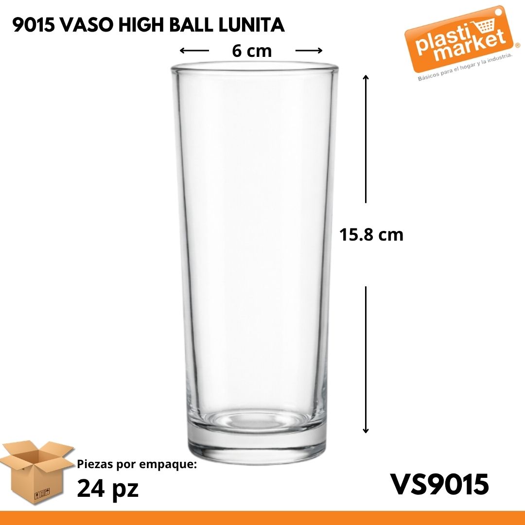 9015 VASO HIGH BALL LUNITA