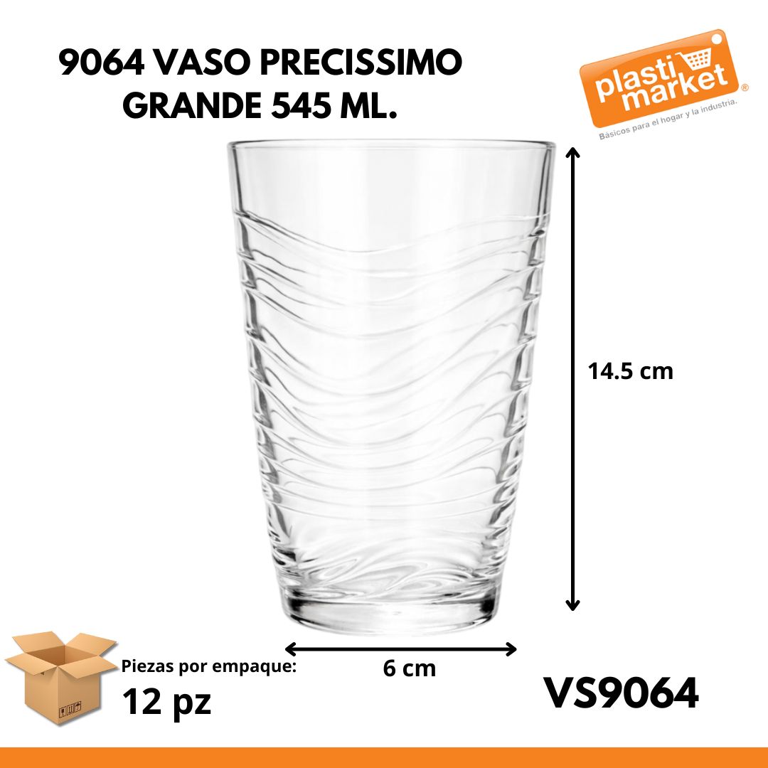 9064 VASO PRECISSIMO GRANDE 545 ML.