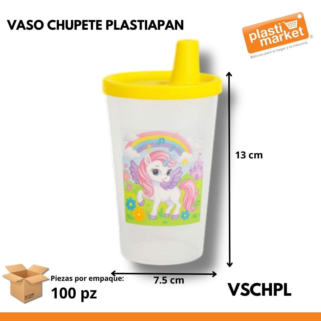 VASO CHUPETE PLASTIAPAN