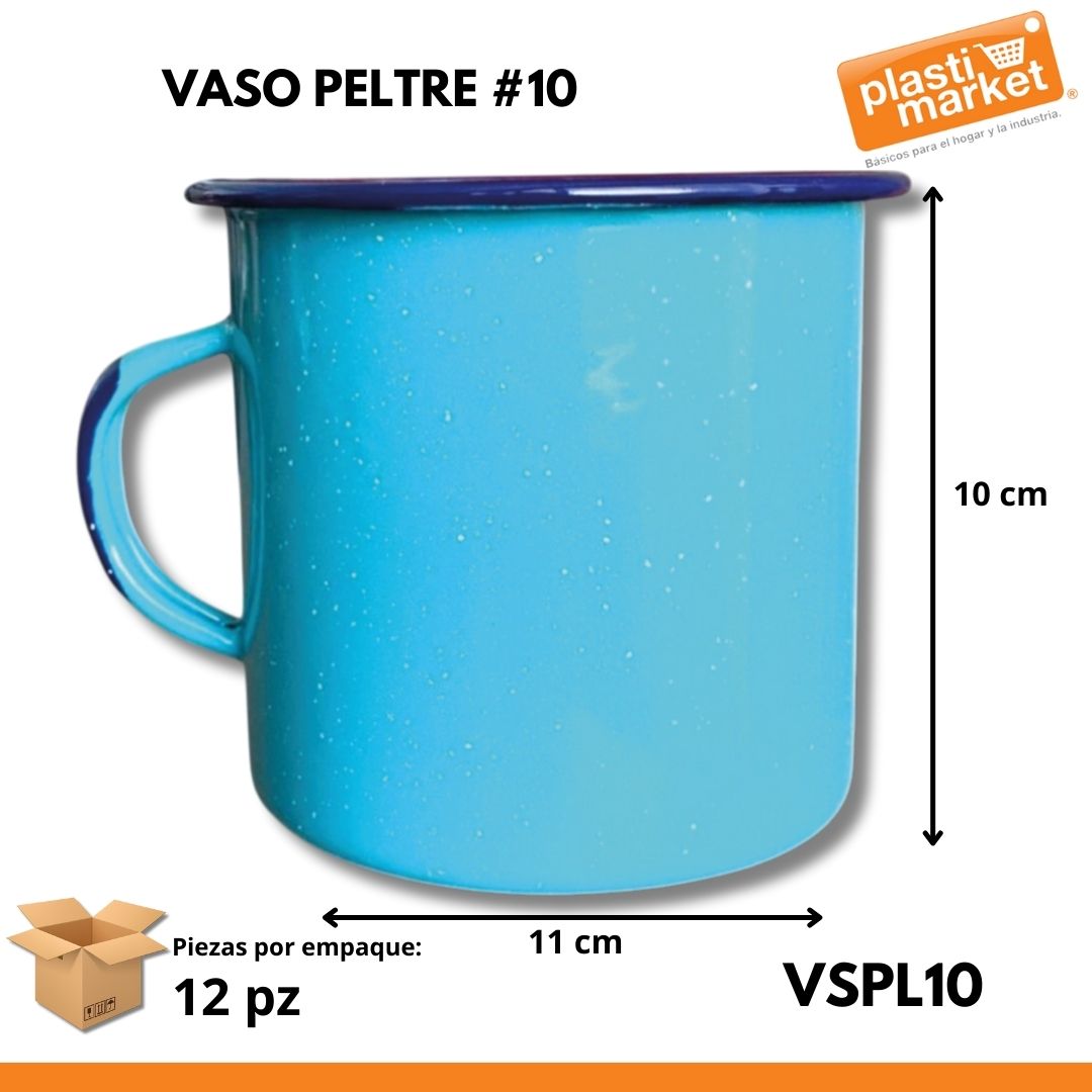 VASO PELTRE #10