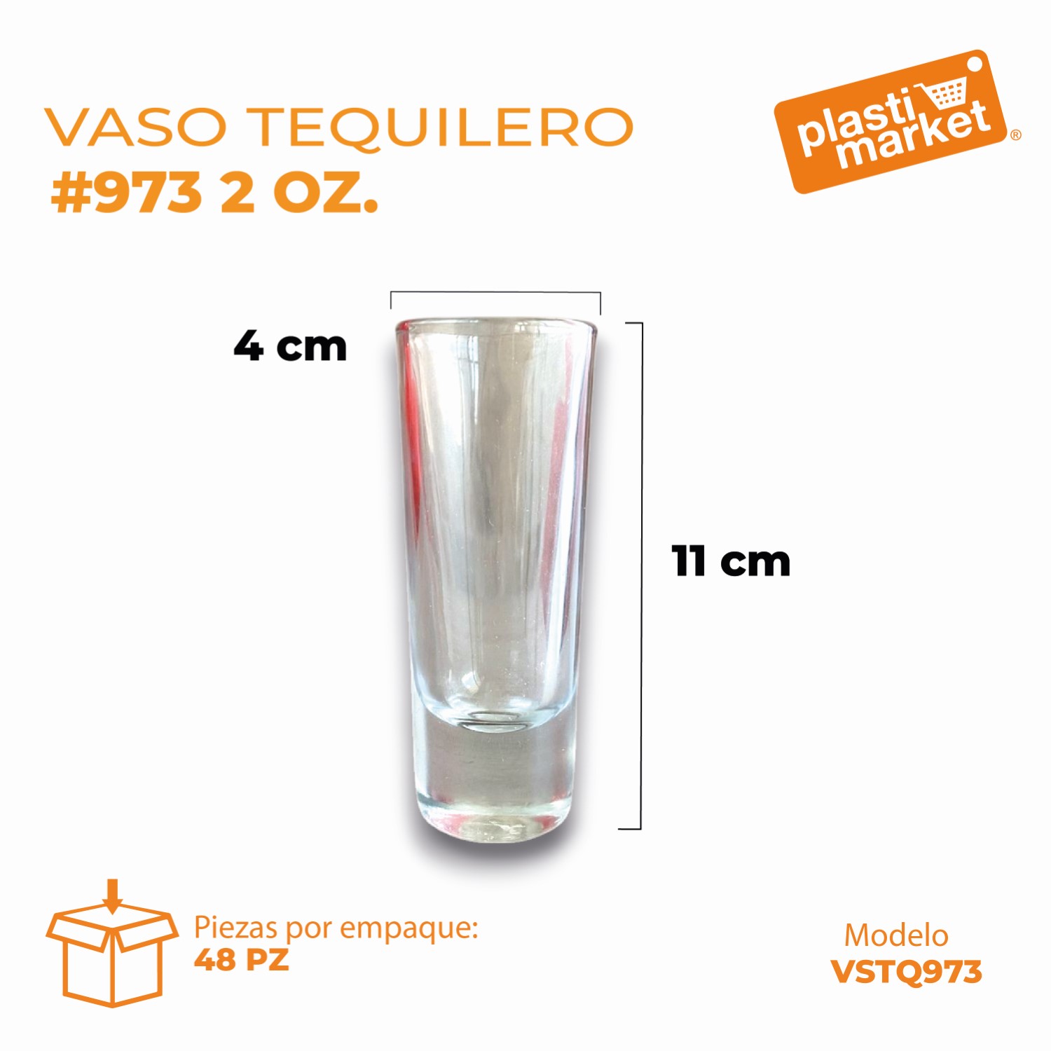 VASO TEQUILERO #973 2 OZ.