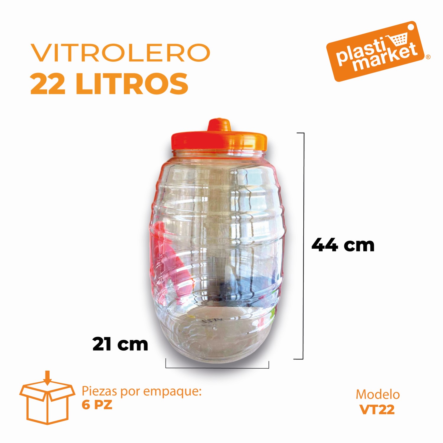 VITROLERO 22 LTS.
