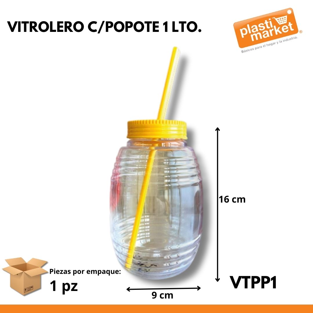 VITROLERO C/POPOTE 1 LTO.