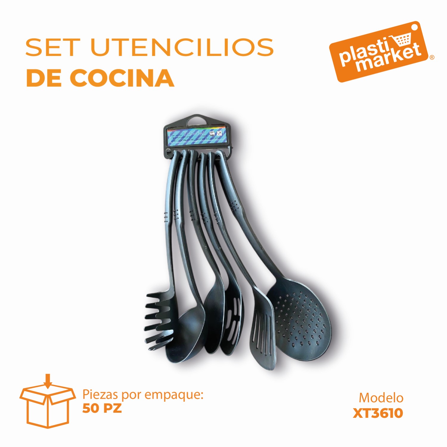XT-3610 SET UTENCILIOS DE COCINA "OFERTA"