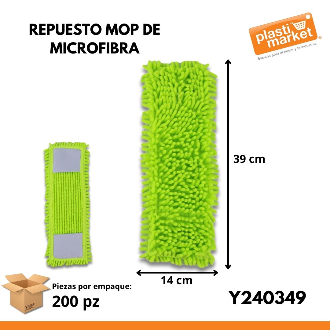Y240349 REPUESTO MOP DE MICROFIBRA