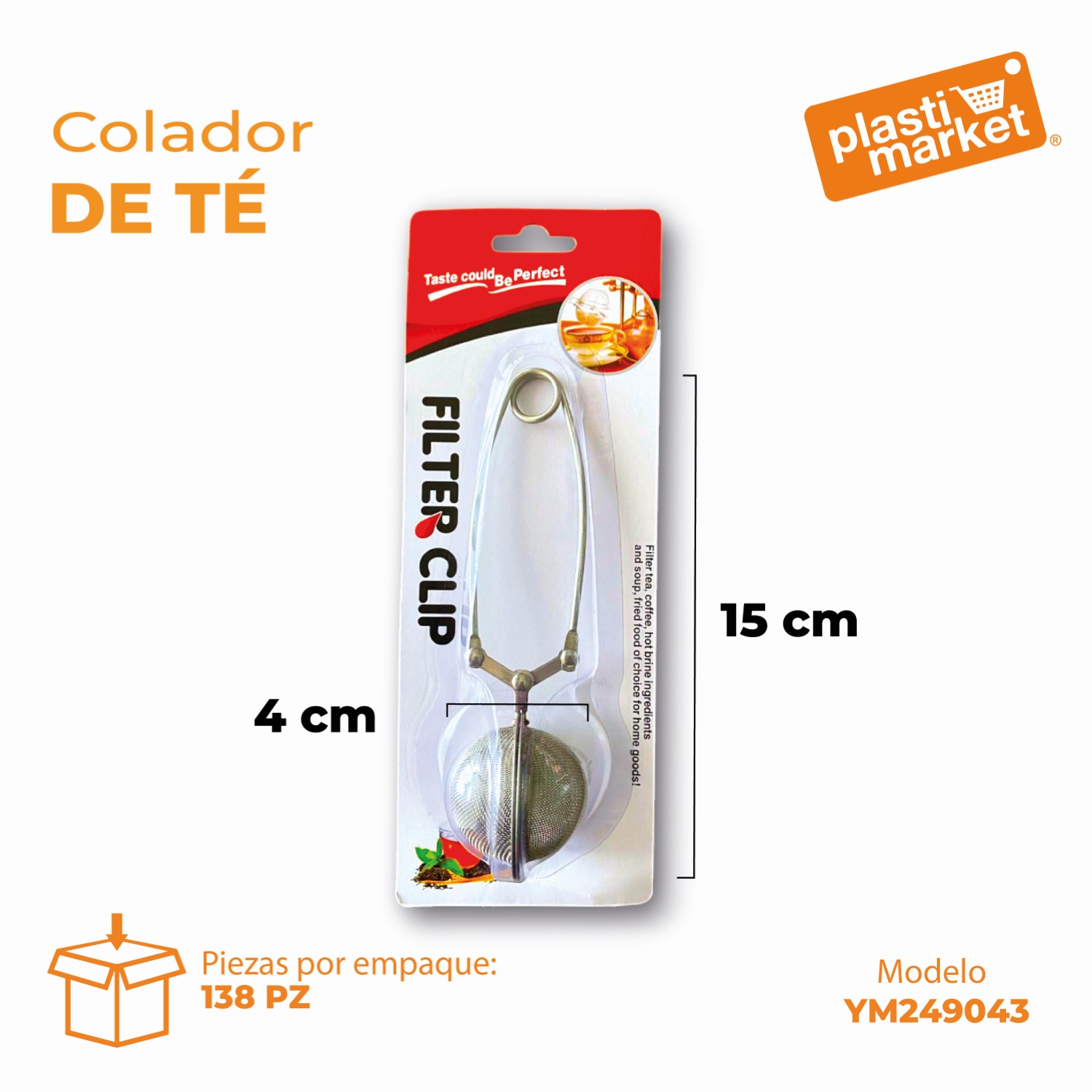 YM249043 COLADOR DE TE