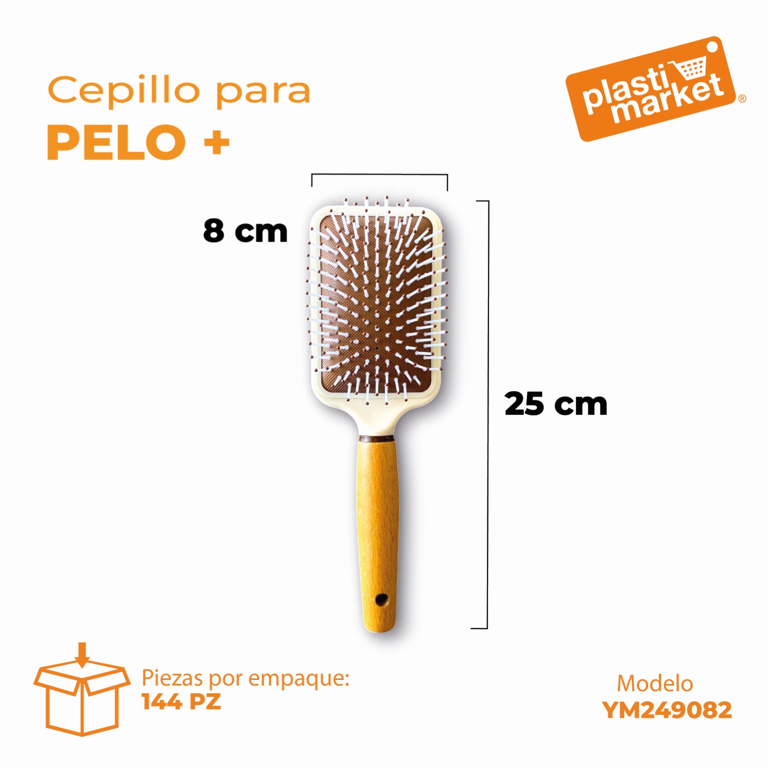 YM249082 CEPILLO P/PELO+