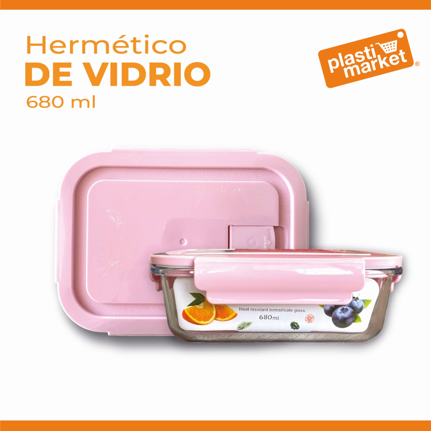 YM249187 HERMETICO DE VIDRIO 680 ML.