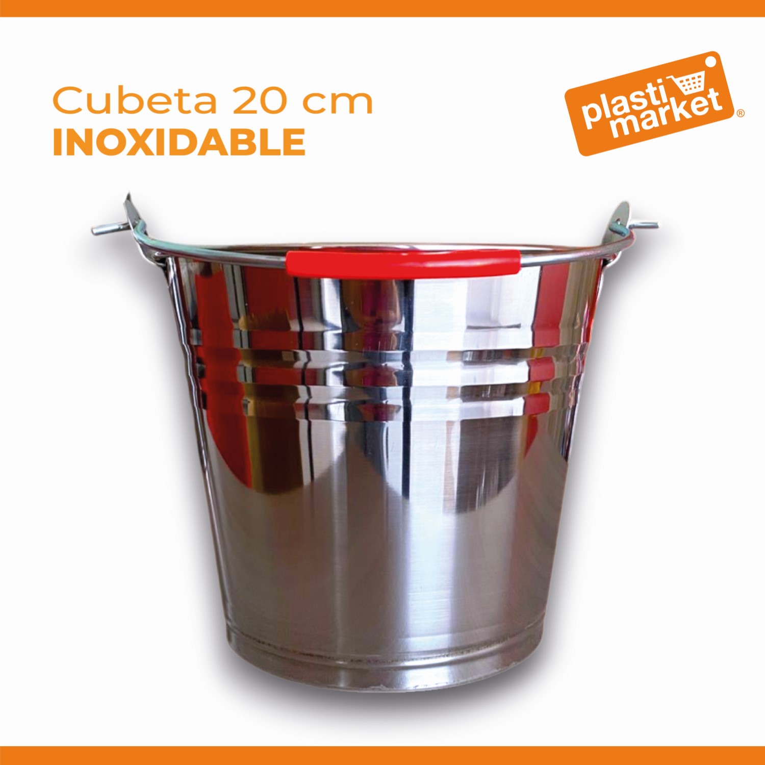 YM249343 CUBETA INOXIDABLE 20 CM.