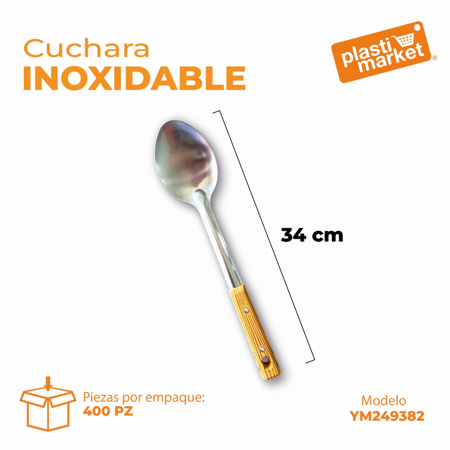 YM249382 CUCHARA  INOXIDABLE
