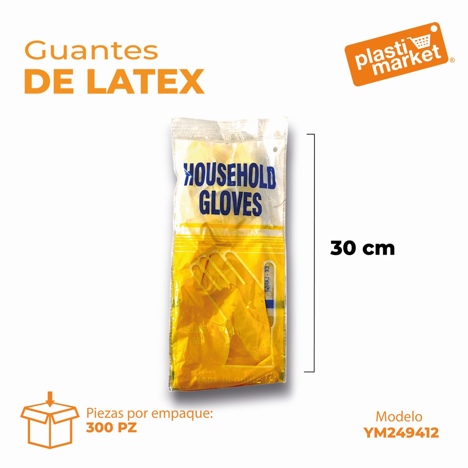 YM249412 GUANTES LATEX