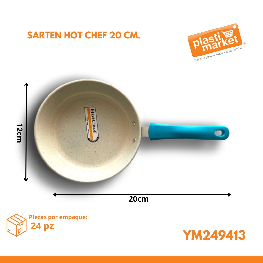 YM249413 SARTEN HOT CHEF 20 CM.